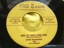 Hear Rare Doo Wop 45 : Ruth McFadden & The Supremes   Since My Baby's Been Gone