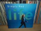 SIMPLY RED Life GERMAN 1995 EAST WEST original press LP with INNER