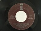 MARVIN HOLMES and JUSTICE, YOU BETTER KEEP HER, RARE MODERN SOUL 45