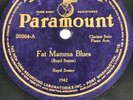 RARE PREWAR Blues  78 RPM Fat Momma / Gin Houn Blues Paramount 20364 Boyd Senter
