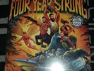 FOUR YEAR STRONG ENEMY OF THE WORLD VINYL LP GOLD COLOURED PUNK EMO
