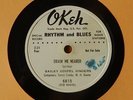 BAILEY GOSPEL SINGERS Draw Me Nearer + I Know the Lord OKEH R&B 78 rpm GOSPEL