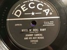 Rockabilly 78 Johnny Carroll - Rock N Roll Ruby DECCA Killer