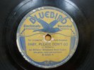 BIG JOE WILLIAMS 78 BLUEBIRD B-6200 BABY PLEASE DON'T GO / WILD COW BLUES