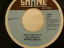NORTHERN SOUL - BARRY SMITH - HOLD ON TO IT - SHANE