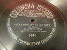 78rpm COLUMBIA RECORD CO..3640 one-sided record 
