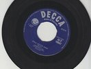 DESMOND LANE UK rock'n'roll 45 ROCK MISTER PIPER PLYMOUTH ROCK 1957 DECCA 10847