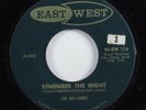 Doo Wop Popcorn 45 DEL-LARKS Remember The Night EAST WEST HEAR
