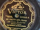VICTOR  Jean Goldkette Orch  MY PRETTY GIRL Bix 78 rpm 1927 Jazz masterpiece V+