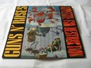 GUNS N' ROSES - APPETITE FOR DESTRUCTION W/DRAWN SLEEVE 1987 UK GEFFEN LP WX 125