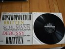 Decca SXL 2298 ED1 Britten Debussy Cello Sonata Rostropovich Britten Ex+