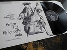 Bach: Suites For Solo Cello - Reine Flachot **Wijnand Van Hooff Stereo LP**