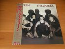 LP QUEEN THE WORKS JAPAN OBI