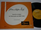 Enrico Mainardi Bach Suite for Violoncello Solo No.2 Opera 63711 rare 10inch