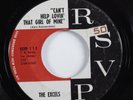 Doo Wop 45 EXCELS Can't Help Lovin' That Girl Of Mine RSVP HEAR