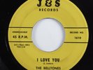 Doo Wop R&B 45 BELLTONES I Love You J&S HEAR