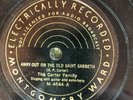 Mont Ward 4544 CARTER FAMILY OutOn The Old Saint Sabbeth 1934 country 78 rpm EE+