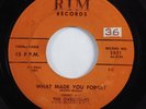 Doo Wop R&B 45 PENNY & THE OVERTONES What Made You Forget RIM HEAR