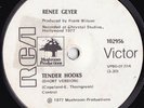 Renee Geyer Rare OZ Promo 45 Tender hooks NM ’77 RCA 102956 Soul Funk