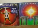 EARTH, WIND AND FIRE- I AM & Powertlight VINYL ALBUMS 70's funk records