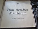 BACH MATTHEW PASSION Karl Richter MATTHAUS, ARCHIV PRO STEREO SLPM 198 009 NM