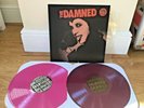 THE DAMNED BBC Sessions 2 x LP Pink  Plum Vinyl plus badges 100 copies M/M