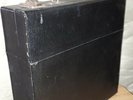 Vintage 78rpm shellac records storage box