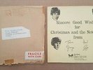 THE BEATLES FAN CLUB CHRISTMAS FLEXI-DISC / NEWSLETTER NO.2 / 1963 / MAILER