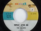 Girl Group Teen Doo Wop R&B 45 DELVETS Repeat After Me END HEAR