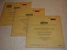 Karl Richter Bach Canon & Cantatas Archiv STEREO 3LP SET Nicolet Otto Buchner NM