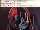 Beethoven - The five Beethoven Concertos Rubinstein RCA LSC 6702 audiophile LPs