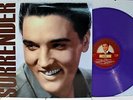 Rare Rock 'n Roll LP - Elvis Presley - Surrender - UK Import - Purple Vinyl