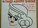 BETTE DAVIS Signed/Autographed 
