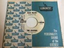 THE STATUES, BLUE VELVET, LIBERTY#55245, PROMO 45 RECORD ORG. SLEEVE, 1960