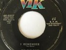 The Five Discs: 1960 I Remember/ The World Is A Beautiful Place Vik #4X-0327
