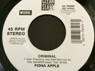 FIONA APPLE CRIMINAL / SLEEP TO DREAM (LIVE) (7