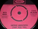 NITA ROSSI Untrue Unfaithful 1965 UK 7