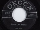 Rockabilly 45 ROY HALL Diggin' The Boogie DECCA HEAR