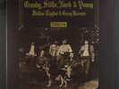 CROSBY, STILLS, NASH & YOUNG: Deja Vu LP (Netherlands, brown vinyl, textured g