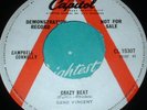 GENE VINCENT Crazy Beat 1963 UK 7