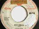 JIMMY CLIFF - Miss Jamaica / Gold Digger - Island - 1962