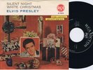 ELVIS PRESLEY Silent Night b/w White Christmas Danish 45PS 1961