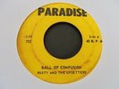 RUSTY AND THE UPSETTERS Ball of Confusion PARADISE Islands Bahamas Deep Funk 45