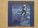 Magnum Band Autogramme signed LP-Cover 