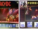AC/DC / FOREIGNER 'Foreigner Vs. AC/DC Special D.J. Copy' 2012 LP, YELLOW WAX