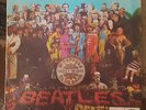 BEATLES Sgt Pepper's Lonely Hearts LP Peeruvian White Back Cover RARE
