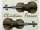 FERRAS, SILVESTRI - TCHAIKOVSKY & MENDELSSOHN violin concertos EMI ALP1543 LP EX