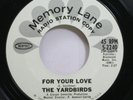 Rock Promo 45 The Yardbirds - For Your Love / Heart Full Of Soul On Epic