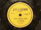 J.B. Lenore (Lenoir) How Much More/The Mountain 78rpm J.O.B. Records