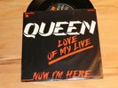 Single QUEEN LOVE OF MY LIFE / LIVE German Press TOP Zustand rare